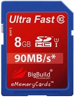 8GB Memory card for Canon PowerShot A550 Camera | Class 10 90MB/s SD SDHC New UK
