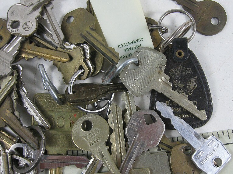 Lot of Vintage Door Lock Keys | eBay