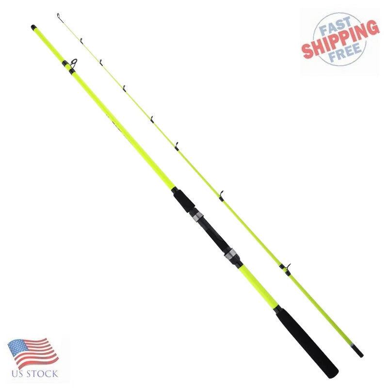 7 Foot Carbon Fiber Fishing Spinning / Casting Rod Sea Saltwater Quality
Opens in a new window or ta