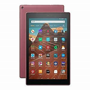 Amazon Fire HD 10 (9th Generation) 32GB, Wi-Fi, 10.1in - Plum for