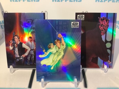 2021 Topps Star Wars Galaxy Base REFRACTOR Cards Pick Your Own For Your Set