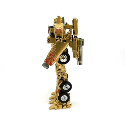 SS05 Transform Toy Commander Autobot Leader Action Figure Gold Deformabl Robot - Picture 10 of 15