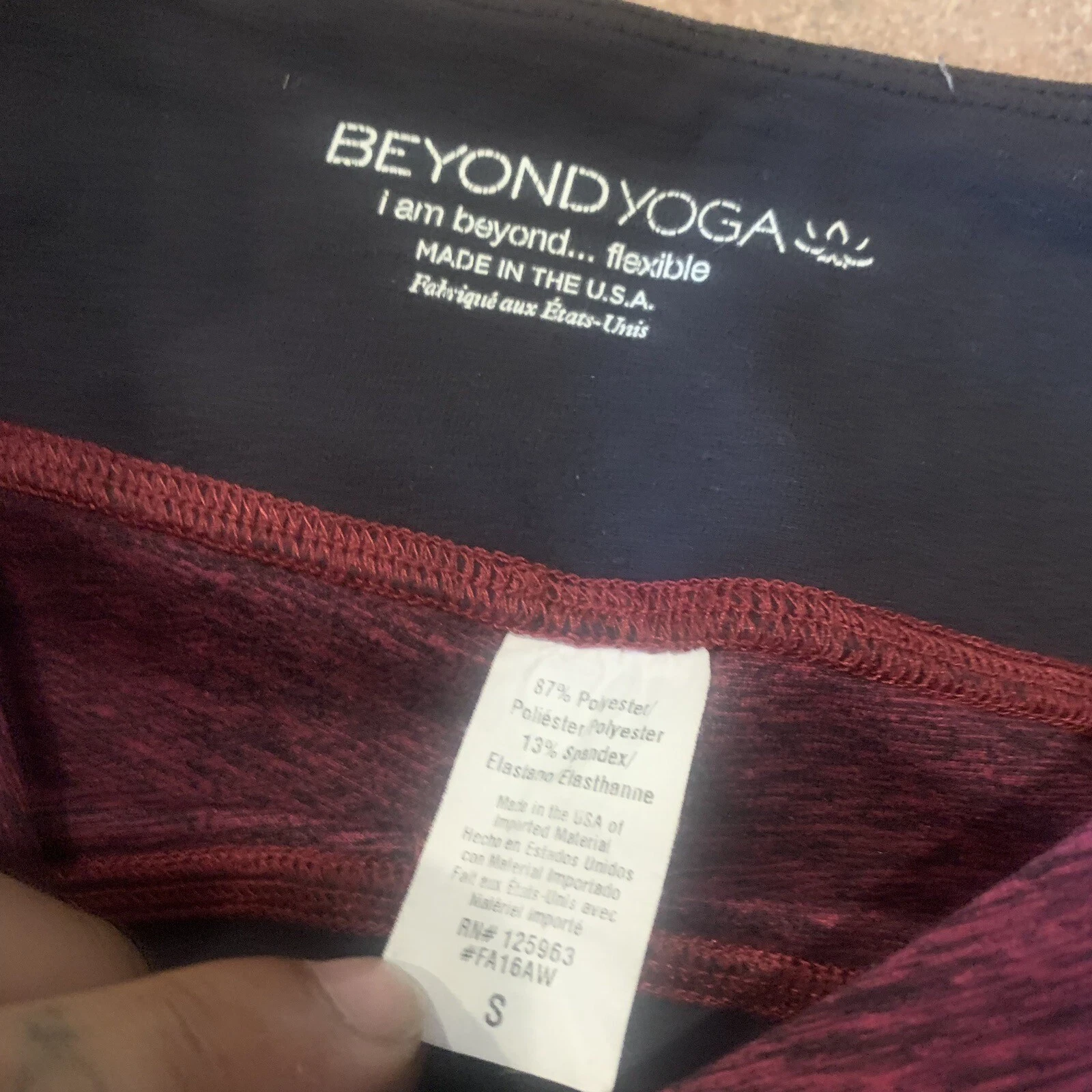 beyond-yoga sportovní do posilovny leggings