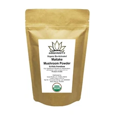 Maitake Mushroom Powder Organic USA grown Bio-Active Full Spectrum 8 ounces