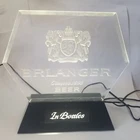 VINTAGE ERLANGER BEER CASH REGISTER TOPPER LIGHTED SIGN