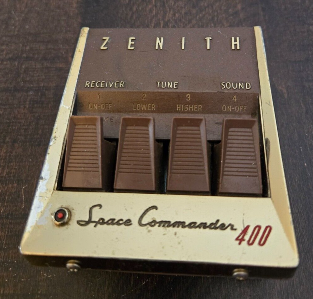 Vintage ZENITH Space Commander 400 TV Remote Control Clicker 50's