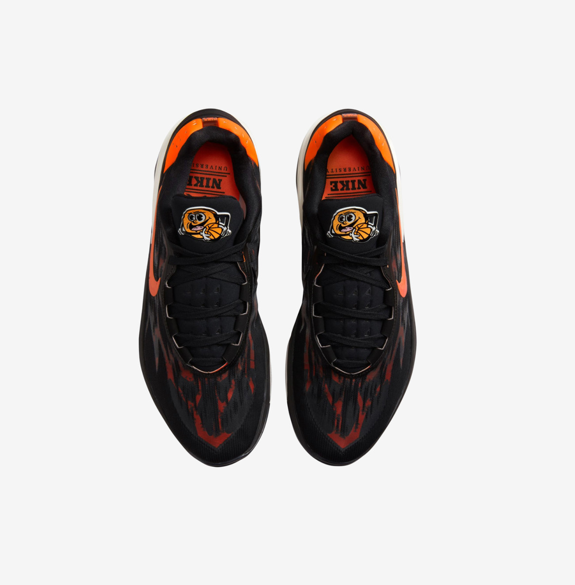 Nike Zoom GT Cut 2 University Black Phantom Gray Orange DJ6015 004