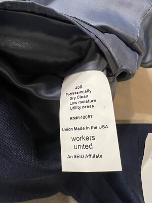 Walter Morton Suit Size 40 R Blue 2 Button NWT | eBay