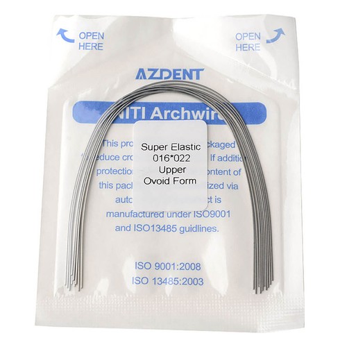 AZDENT Dental Ortho Stainless Steel/NIti Super Elastic Arch Wires Rectangular UK - Picture 17 of 21