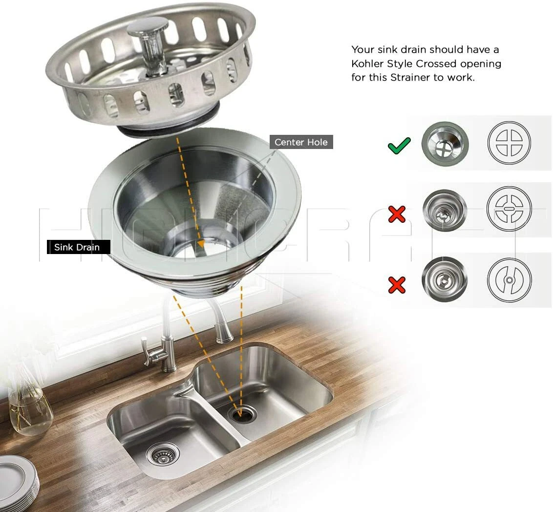 Replace kitchen sale sink drain