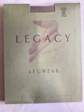 LEGACY Legware Microfiber Control Top Tights Mineral Size D Brand New A31857