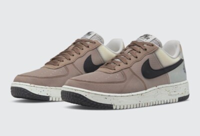 Nike Air Force 1 Crater - Archaeo Brown DH2521-200 Men's Athletic Shoe - Size 12