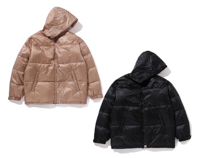 A BATHING APE Men's SHARK RELAXED FIT DOWN JACKET 1K80144002 b