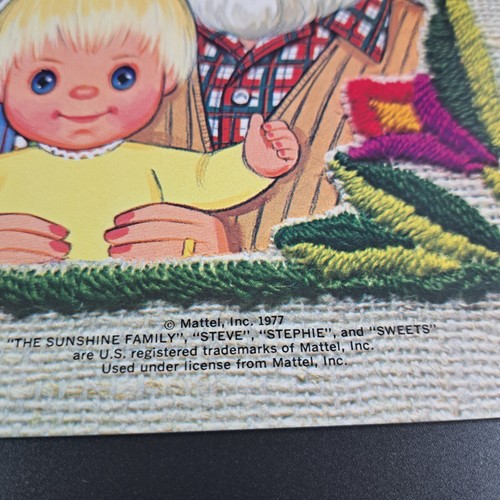 Muñecas de papel Sunshine Family Stephie Steve Grandparents Mascotas Whitman c1977 sin cortar - Imagen 4 de 9