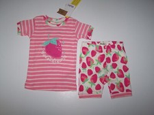 Hatley Boutique Girls Pajamas Delicious Berries Organic PJ Set Size 3 NWT