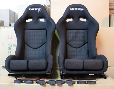 2x Bride Seat stradia lowmax, Black Fiberglass Bride Japan with