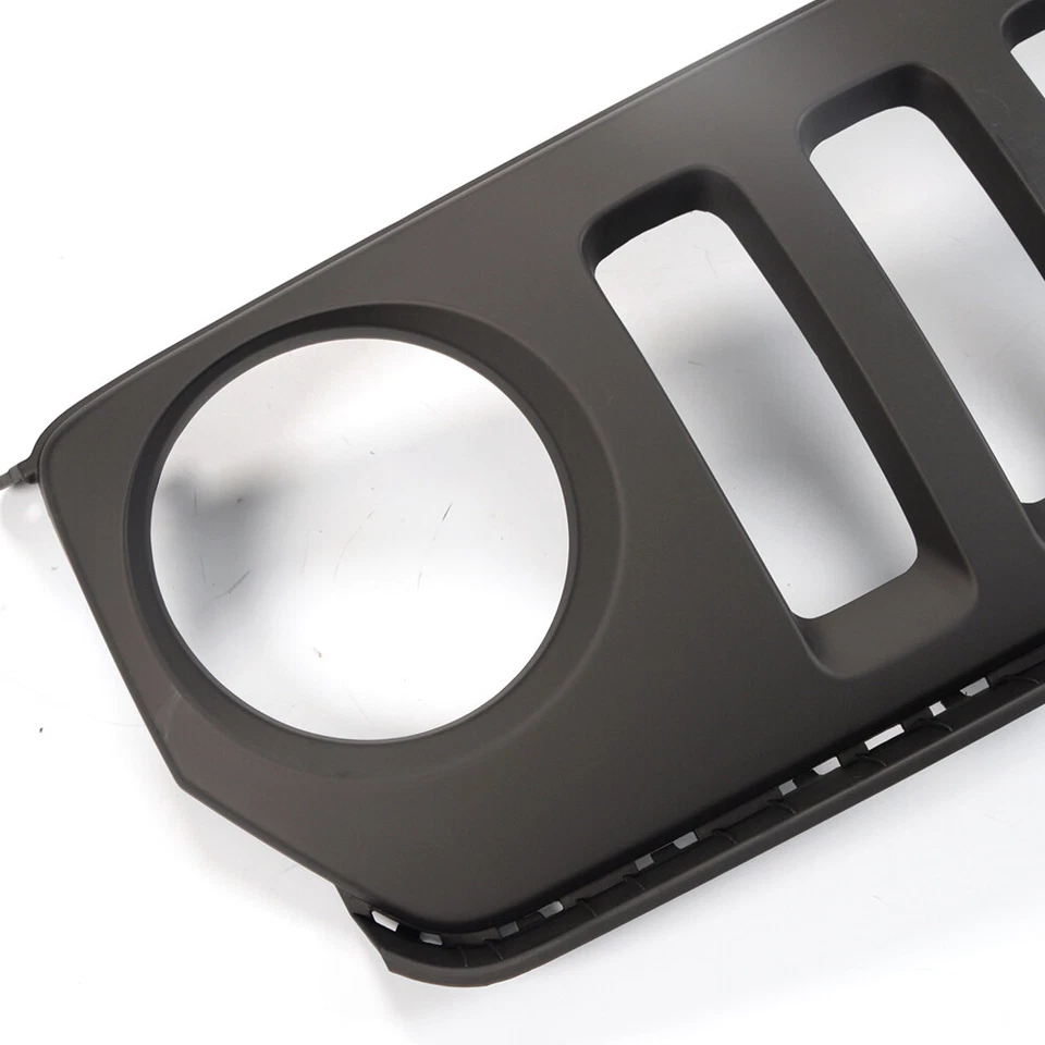 Conjunto de rejilla de capó delantero negro apto para Jeep Patriot 68091526AA 2011-2017 Foto 3 de 4