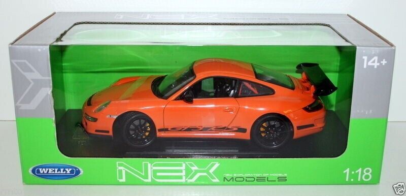 Welly 2010 Porsche 911 997 GT3 RS Orange w/ Black Wheels 1 Welly 2010 Porsche 911 997 GT3 RS Orange w/ Black Wheels 1