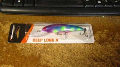 Bomber crankbait ''deep  long A'',  3 1/2'', 3/8 oz,   free shipping
