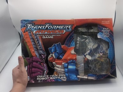 Transformers Armada Battle for Cybertron Boardgame Incomplete (90% complete)