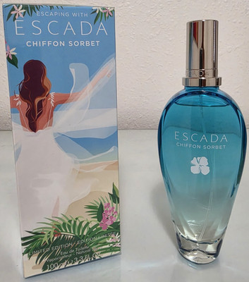   Escada Chiffon Sorbet Eau De Toilette Spray Limited Edition 3.3oz NEW Sealed  