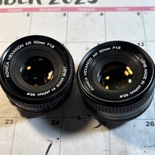 Konica Minolta Hexanon AR 50mm f/1.8 AR Lens For Konica - Tested