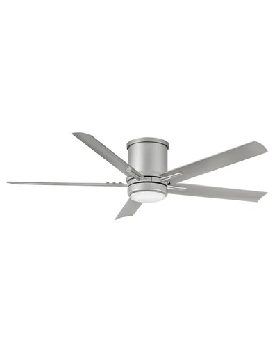 Brushed Nickel 52"Ceiling Fan from the Vail Flush Collection - Picture 1 of 3