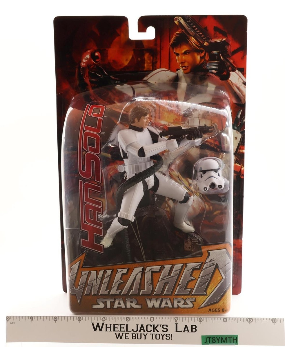Han Solo Stormtrooper Star Wars Unleashed 2005 Hasbro 7