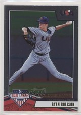 2019 Panini USA Baseball Stars & Stripes Longevity Ryan Rolison #52 kh7