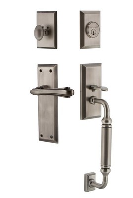 Nostalgic Warehouse NYKFLR_ESET_234_CG_RH New York Right Handed - Grey