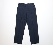 Vtg 50s 60s Streetwear Mens 32x29 Lightweight Wool Blend Knit Chino Pants USA