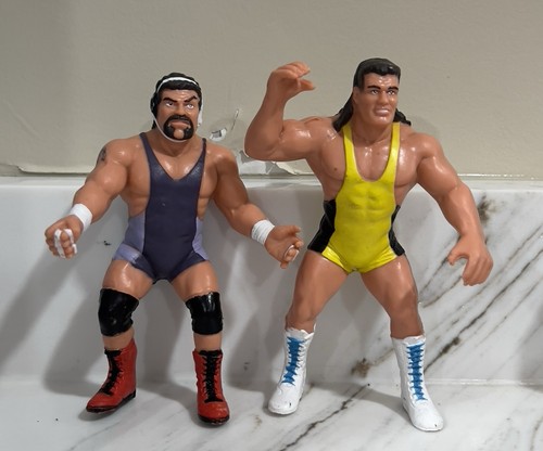 Steiner Brothers Rick Scott Figures Galoob 1990 WW...