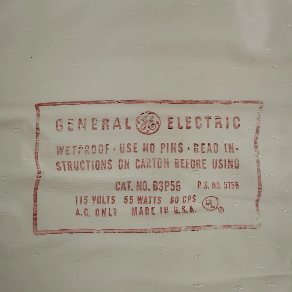 Almohadilla térmica GE de colección caja eléctrica general cubierta de tela de rizo rosa multi calor Foto 4 de 4