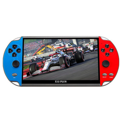 16GB Retro Handheld Game Console with 10,000 Games - 7'' E-Book Player