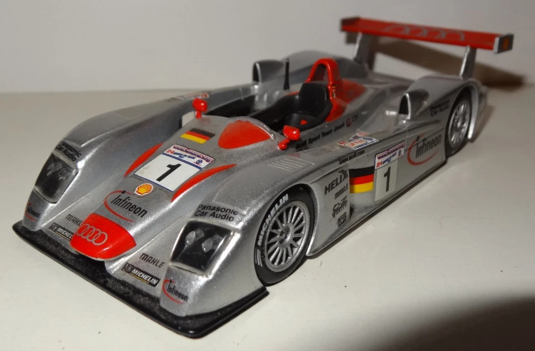 SLOT IT SICA33B AUDI R8 LMP 24H LE MANS 2001 GULF LIVERY #4 1/32 SLOT