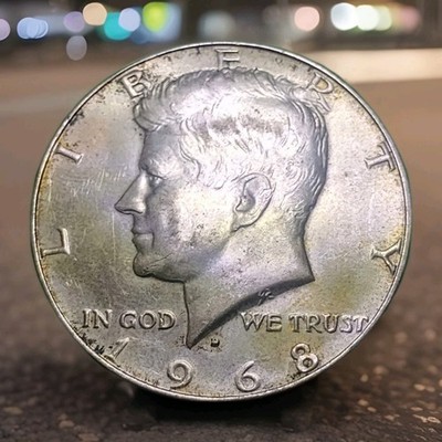 Multi Errors 1968 D Kennedy Half Dollar .40 FS-001 DDO/DDR RPM D/D Nice Patina