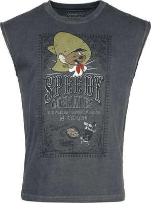 Looney Tunes Tank-Top Herren Speedy Gonzales schwarz - Bild 1 von 3