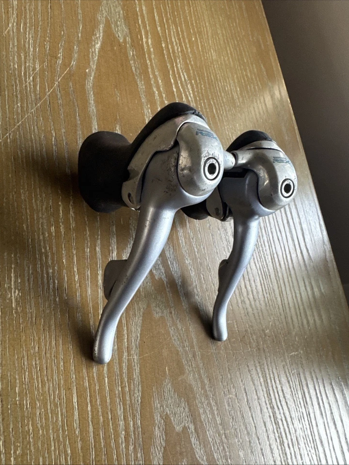 Juego de palanca de cambios/palanca de cambios de freno de carretera Shimano RSX 7 velocidades doble control STI Foto 2 de 4