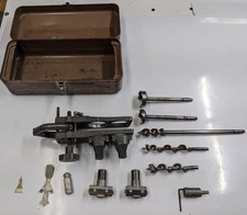 Weiser Door Lock Installation Kit Boring Jig No. 1962 with Bits &  Marking tools