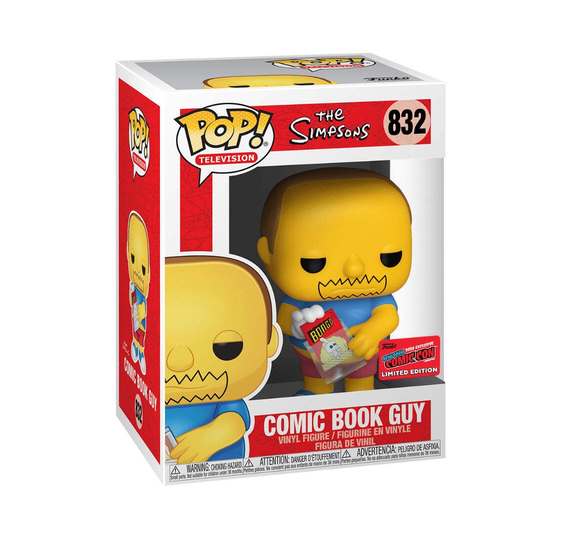 Funko POP! Television: The Simpsons - Comic Book Guy (2020 NYCC