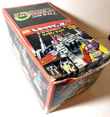 Transformers  G1 SCF ACT 4 box of opened PVC Figures