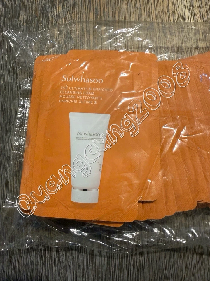 Sulwhasoo the Ultimate S Enriched Cleansing Foam 4g x 10pcs = 40g K-beauty - Image 2 of 4