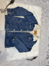 levis sherpa trucker jacket womens