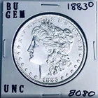 1883 O BU GEM MORGAN SILVER DOLLAR UNC MS+++ U.S. MINT RARE COIN 8080