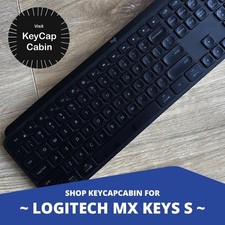 Logitech MX Keys S Keyboard Replacement Key Switch Part Black