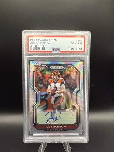 CARTA ROOKIE JOE BURROW 2020 LEAF DRAFT ALL-AMERICAN 1° GRADO - Foto 10