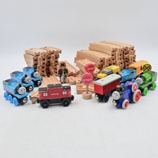 Thomas Friends Wooden Railway Set Edward Percy Caboose Tracks Sir Topham Hatt