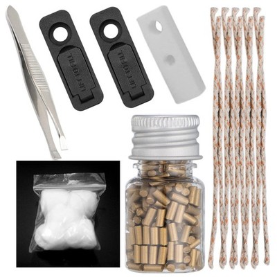Universal Lighter Replacement Repair Kit Pack for Petrol Gas Fluid Gold
