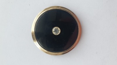 Title (EN): Antique Soviet Silver 875 Gilt Brooch, Leningrad Art Deco, Pre-1958,