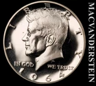 1964 Kennedy Half Dollar- Silver- Choice Gem Proof- Luster- No Reserve #L7148
